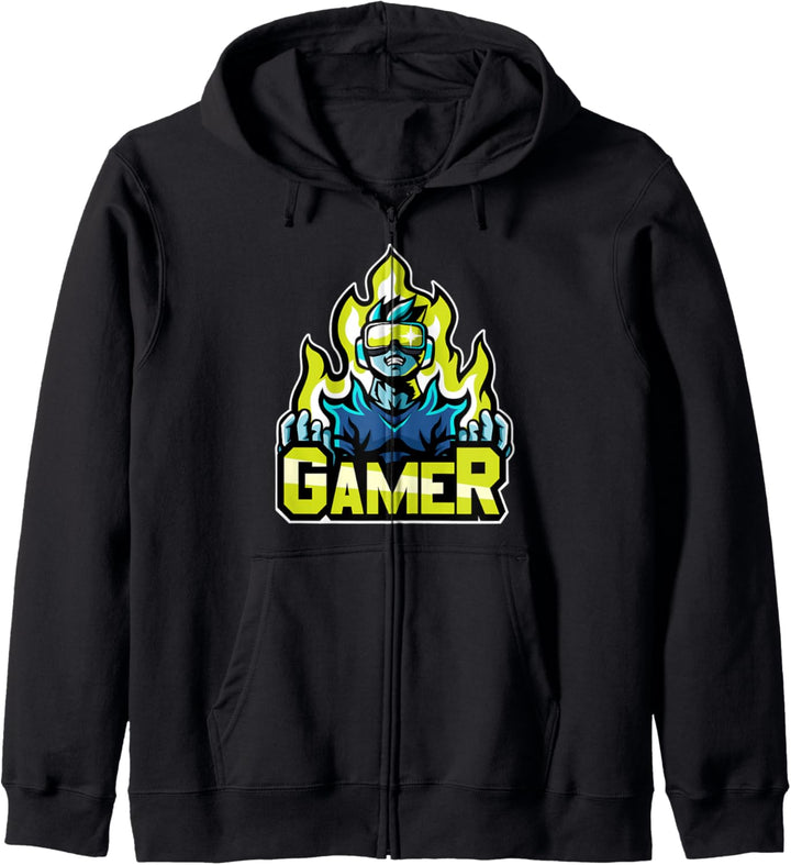 lustiges Spielerhemd. Ich bin ein GAMER Videospiel Gaming Kapuzenjacke