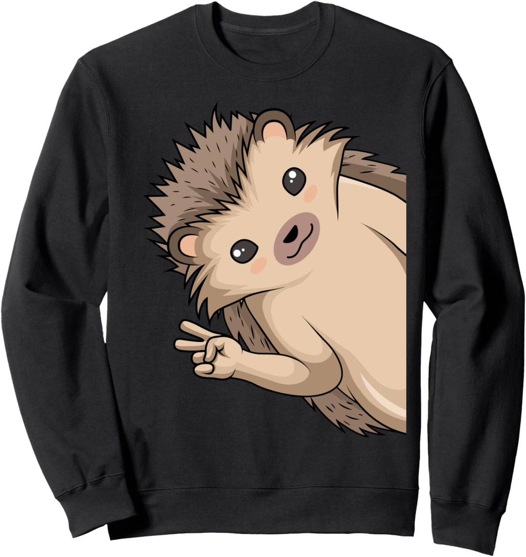 Igel Kinder Damen Kinder Mädchen Sweatshirt