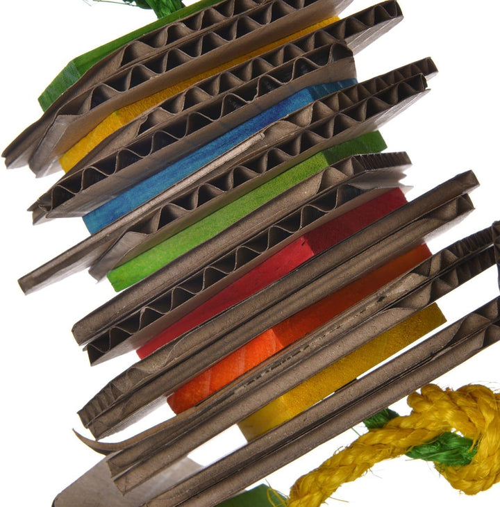 HappyBird | Papageienspielzeug Shredding Coronet Large