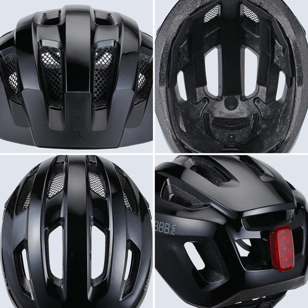 BBB Cycling Fahrradhelm für Herren und Damen mit Abnehmbarem Visier Radhelm Rennradhelm Condor 2.0 M