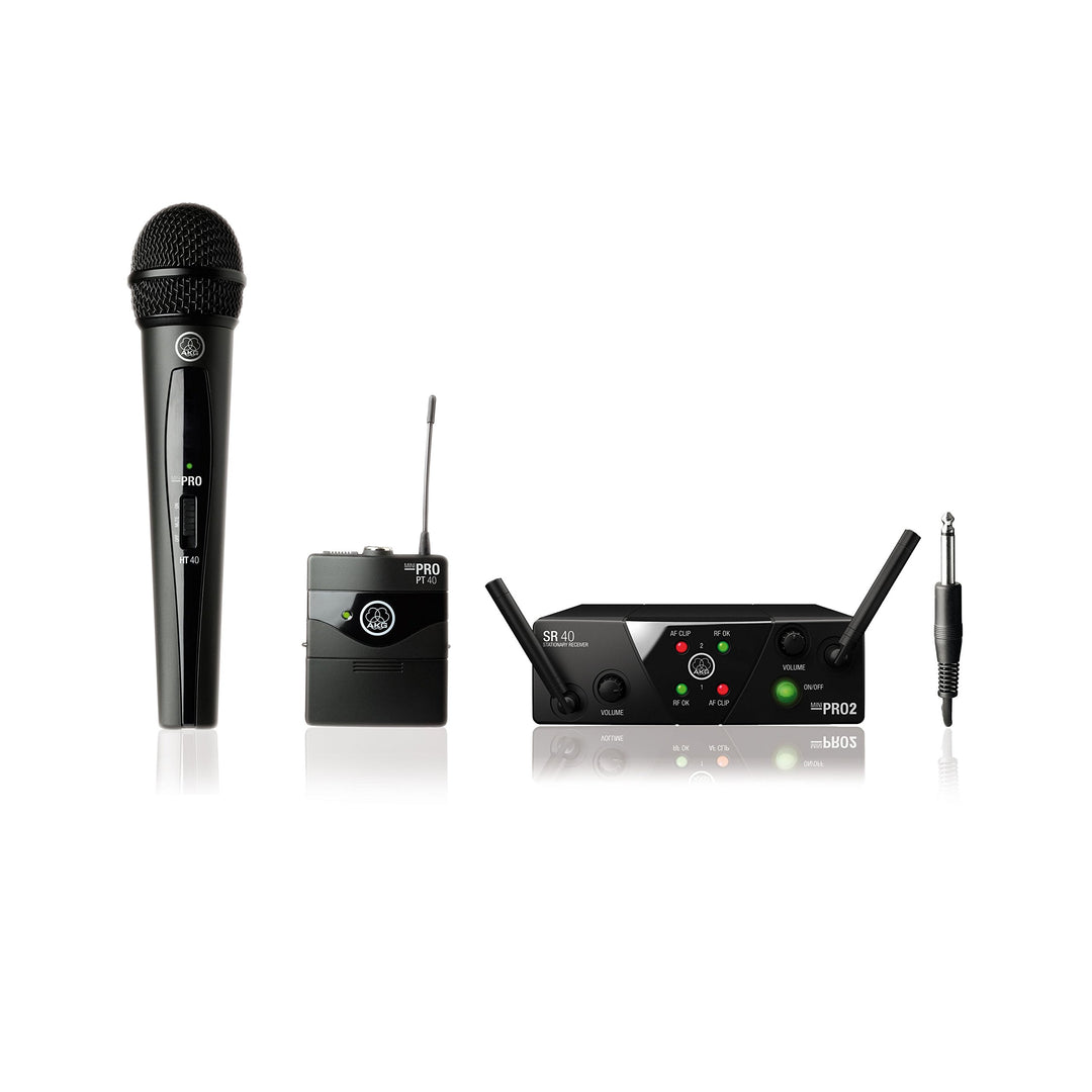 AKG WMS40 Mini Dual Vocal/Instrumental Set, ISM2 und ISM3 WMS40 - Dual Mix, WMS40 - Dual Mix