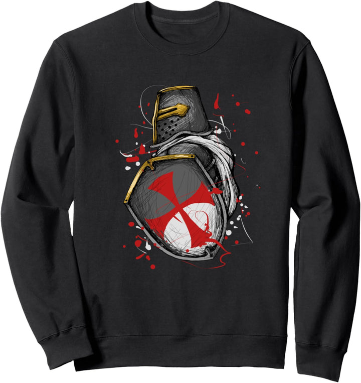 Templer-Ritter Geschichte Krieger Sweatshirt
