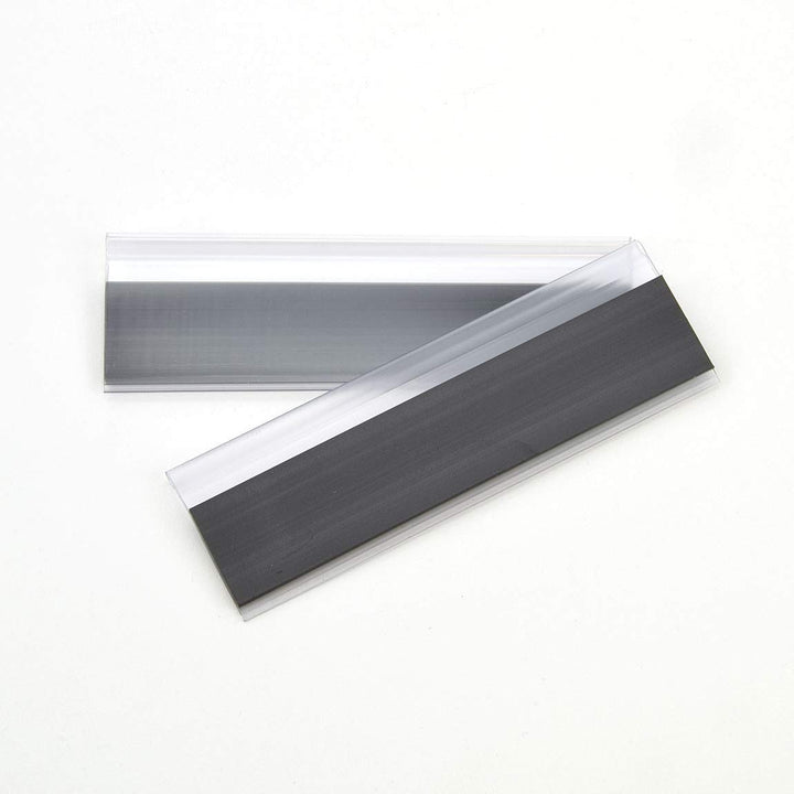 Magnetische Etikettenhalter für Einstecketiketten 500 mm Breit/Tickethalter/Etiketten Halter (21 mm