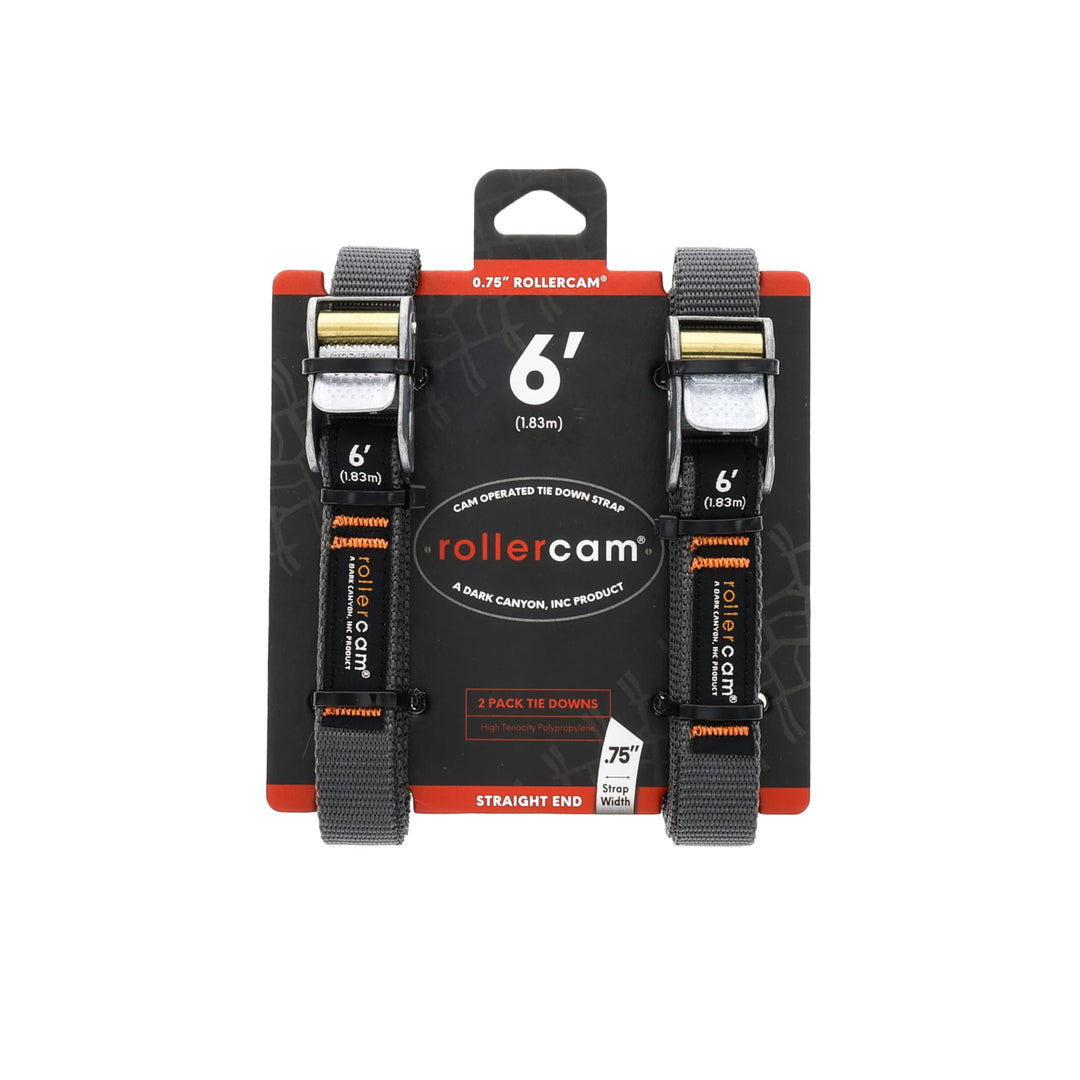 1,9 cm Rollercam gerades Ende (2er-Pack) (1,9 m) 6 Foot, 6 Foot