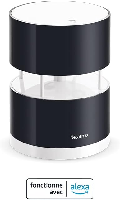 Netatmo Set Windmesser für die Smarte Wetterstation + Halterung Bundle mit