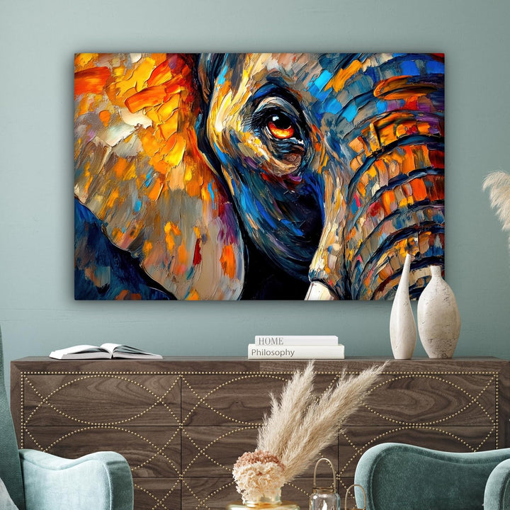 MuchoWow© Leinwandbild Gross 120x80 cm XXL Dekoration Wohnzimmer Bilder Pictures Wall Decoration Liv