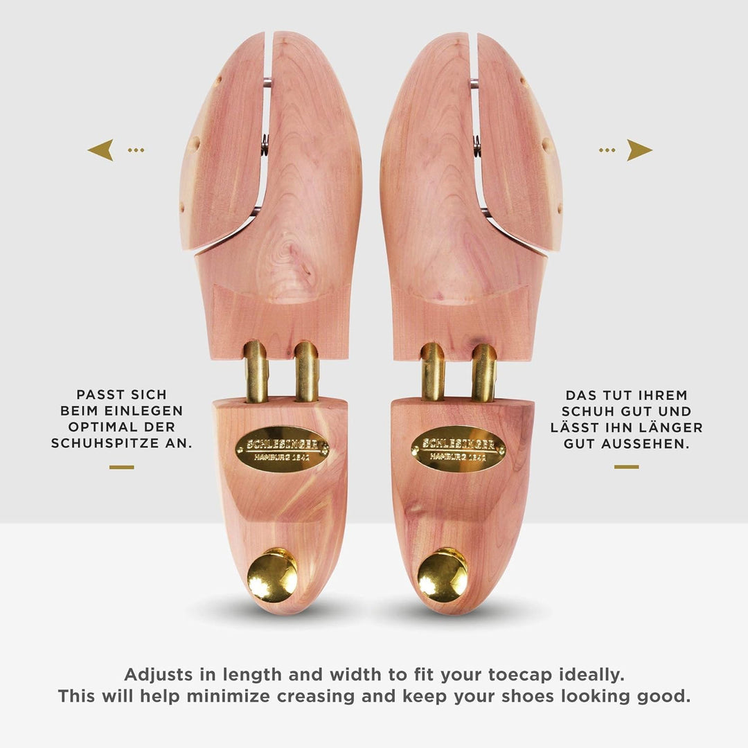 Schlesinger - TESTSIEGER - Premium Herren Schuhspanner aus edlem Zedernholz für eine optimale Schuhp