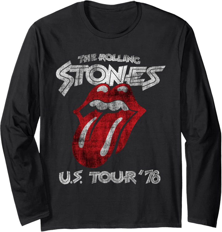 Rolling Stones US-Tournee 1978 Langarmshirt