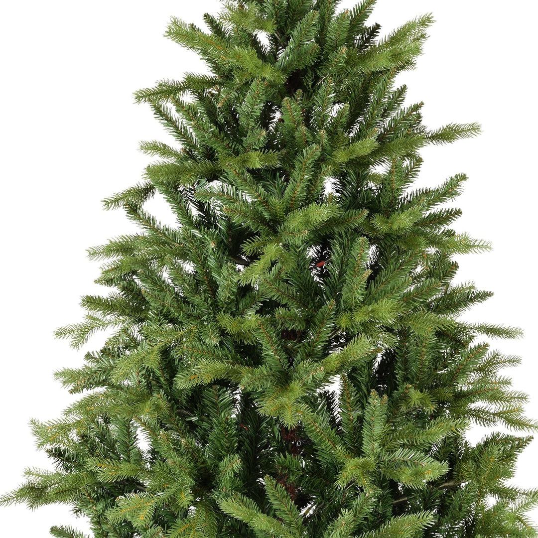 Kaemingk künstlicher Weihnachtsbaum Allison - Kiefer - grün 180 cm Höhe - mit Ständer - für Innen un