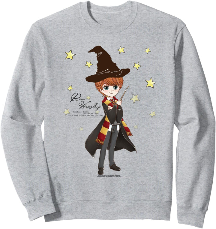 Harry Potter Ron Weasley Quote and Stars Sweatshirt