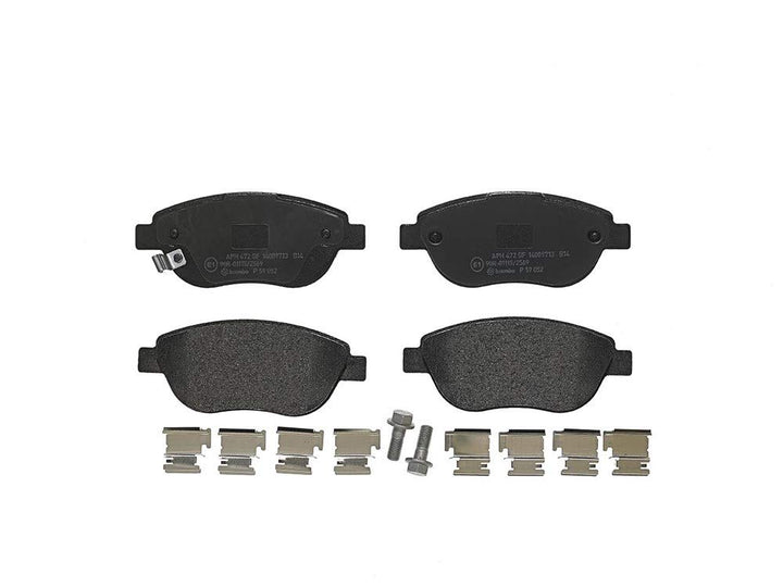 Brembo P 59 052 Bremsbelagsatz, Scheibenbremse - (4-teilig)