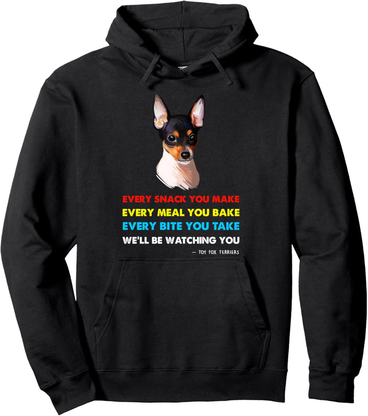 Spielzeug Foxterrier-Hund Pullover Hoodie