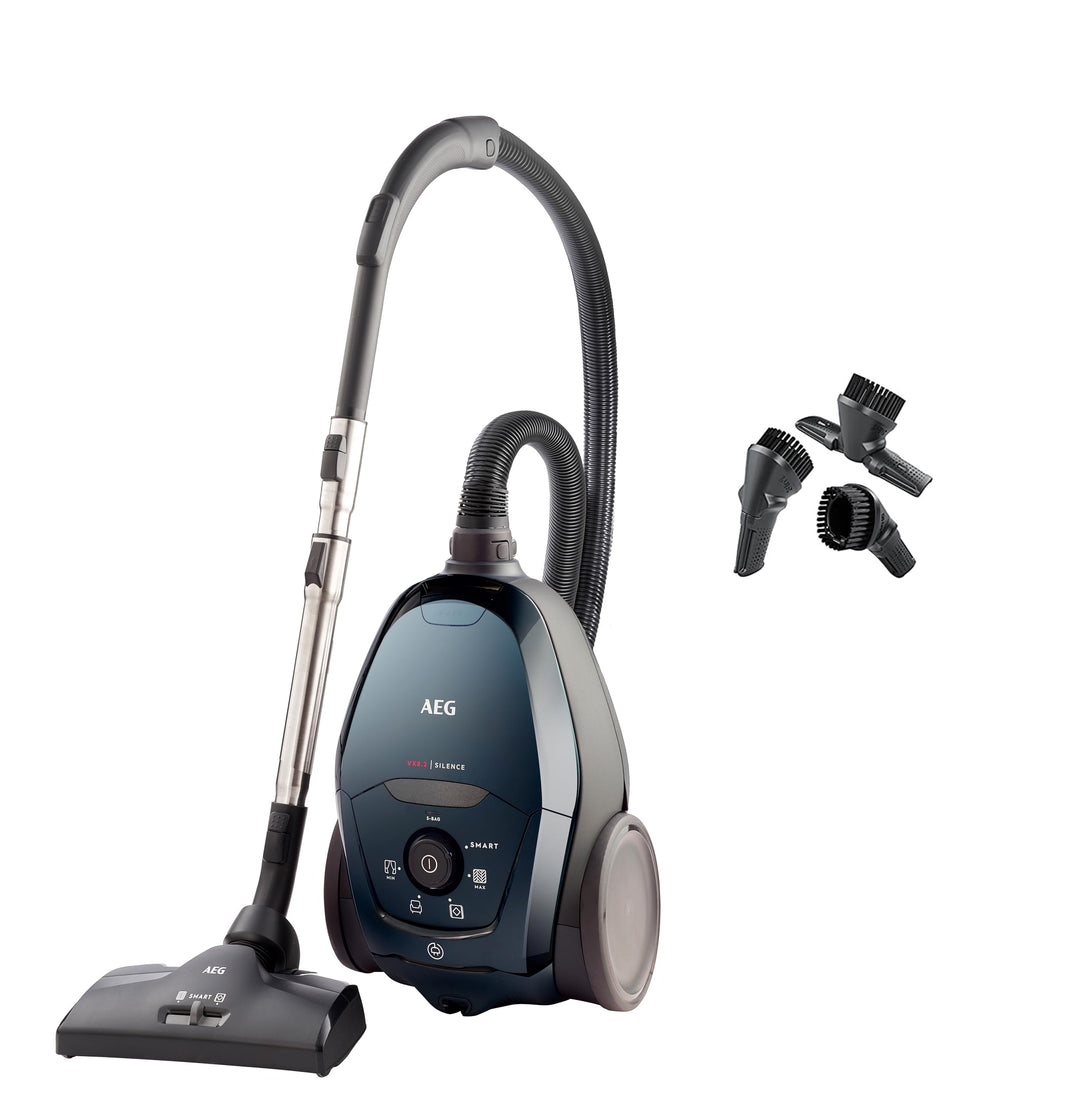 AEG VX82-1-2ST Staubsauger / autom. Saugkraftregulierung / extrem leise auch auf Teppich / Aufnahme