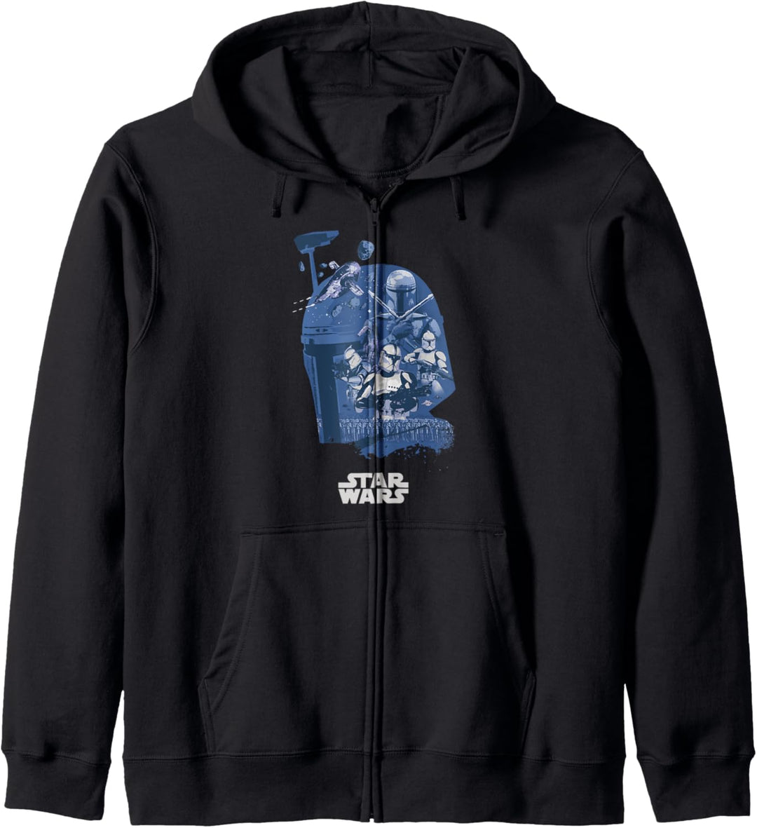 Star Wars Boba Fett Character Helmet Fill Kapuzenjacke
