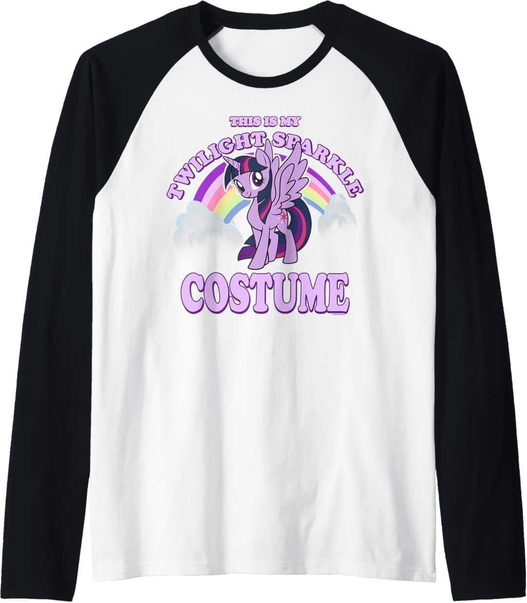 My Little Pony This Is My Twilight Sparkle Halloween Costume Raglan