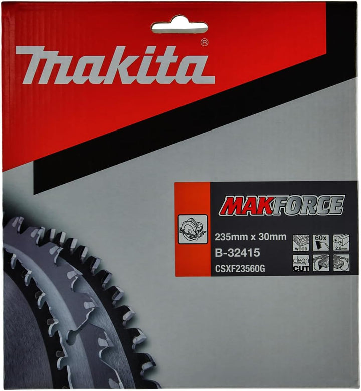 Makita MakForce Saegeblatt, 235 x 30 mm, 60Z, B-32415