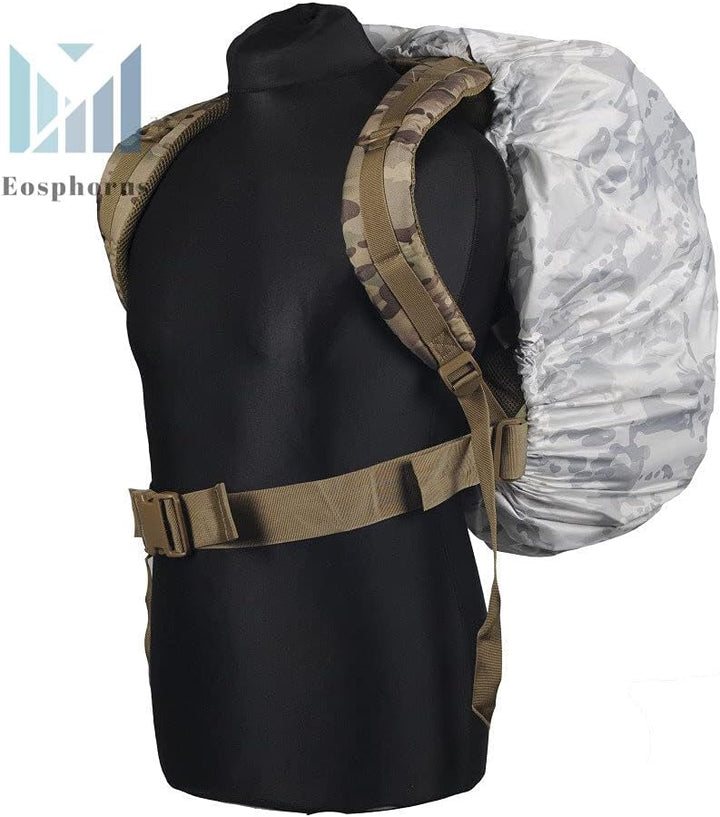 Eosphorus Multicam Alpine Wintertarnung Rucksacküberzug, Regenhüllen, Wasserabweisend, Staubdicht un