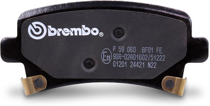 Brembo P 59 060 Bremsbelagsatz, Scheibenbremse - (4-teilig)