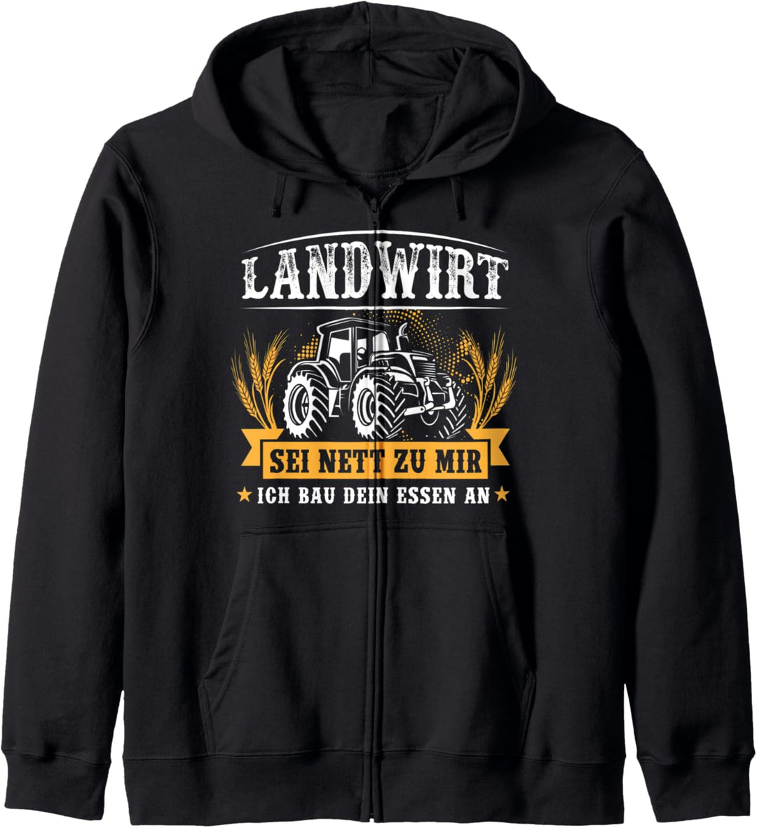 Tracktor Bauer Trecker Geschenk Landwirt Kapuzenjacke