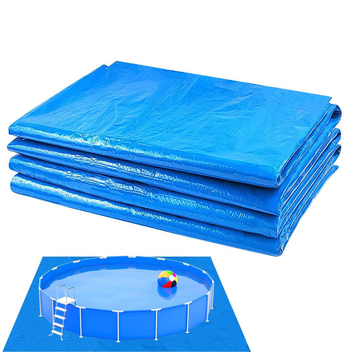Boden-Pool-Auskleidung, quadratisch, für Schwimmen, dicke Basis, Ersatzplane, Bodenschutz, für Terra