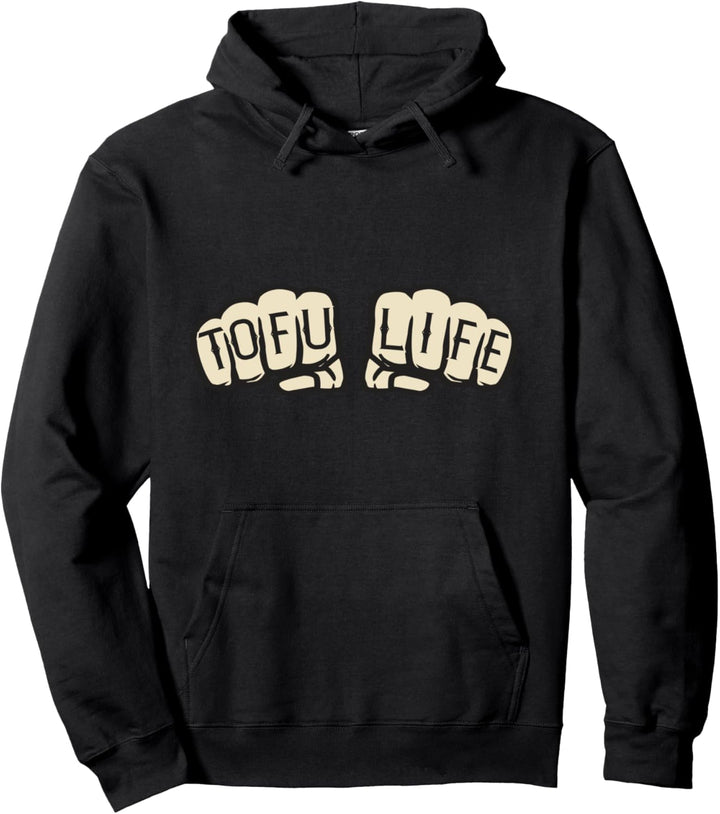 Tofu Leben Lustige Vegan Veggies Meatless Foodies Pullover Hoodie