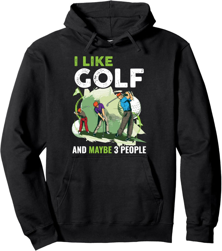 Lustiges Golf Pullover Hoodie