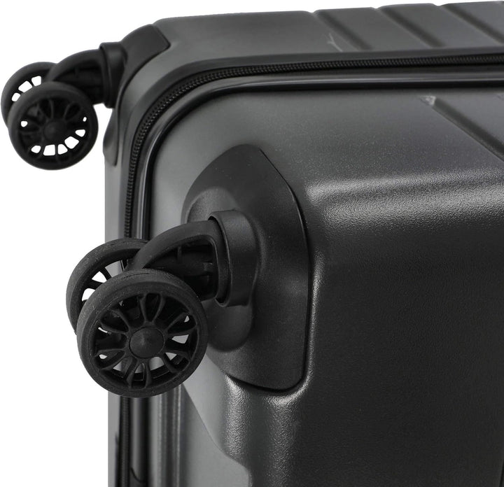 Line - 4-Rollen-Trolley M 67 cm 3er Koffer-Set (S/M/L) Anthrazit, 3er Koffer-Set (S/M/L) Anthrazit