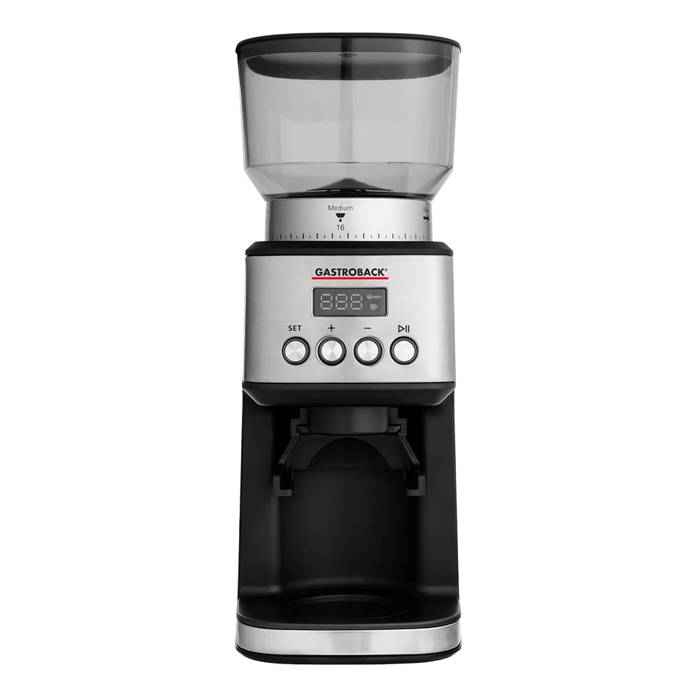 GASTROBACK #42643 Design Kaffeemühle Digital, 31 Mahlgradeinstellungen von fein bis grob 2 Automatik
