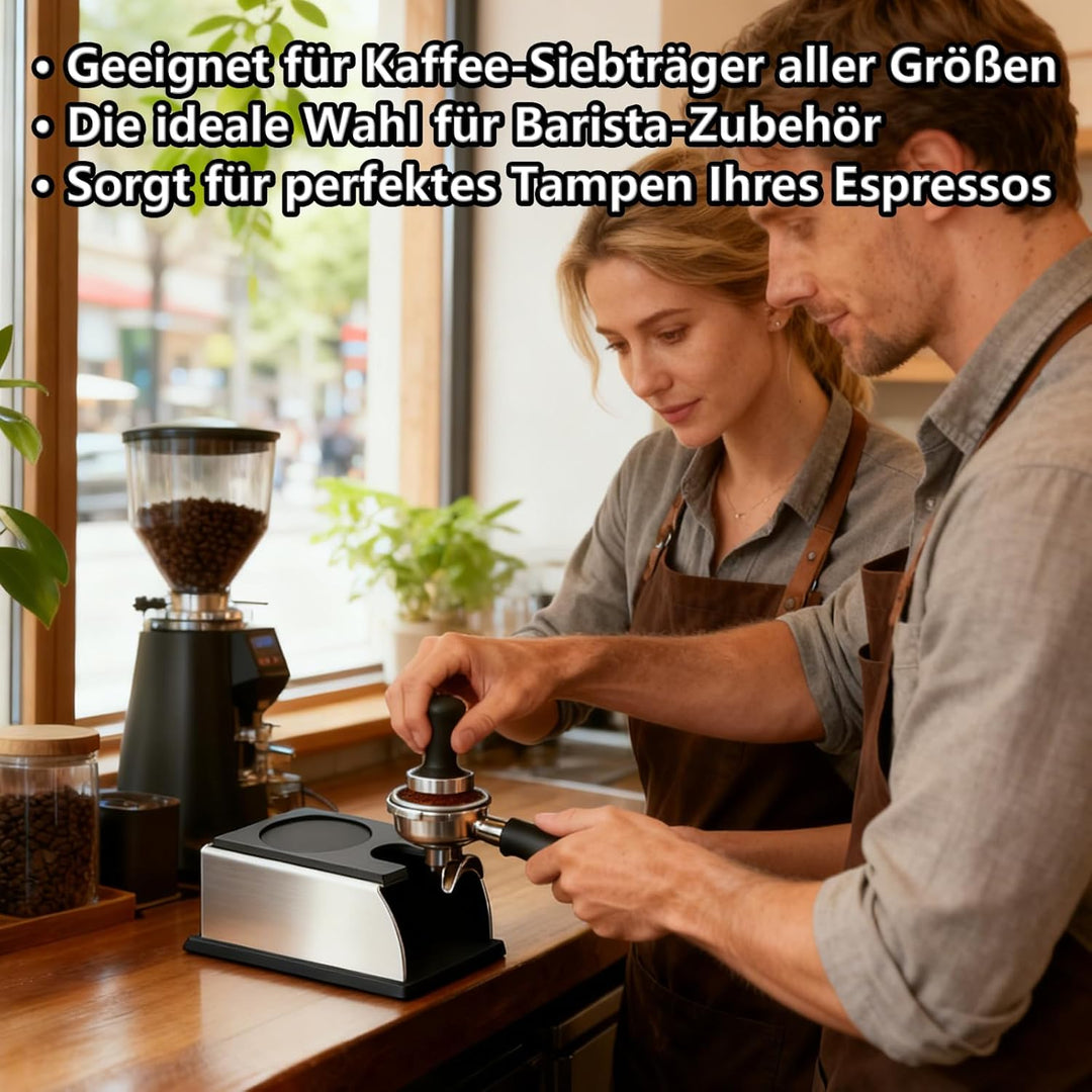 WhaleO Tamperstation 58mm, 54mm, 51mm - Tamper Halter Siebträger Halter Kaffee Tamperstation Espress