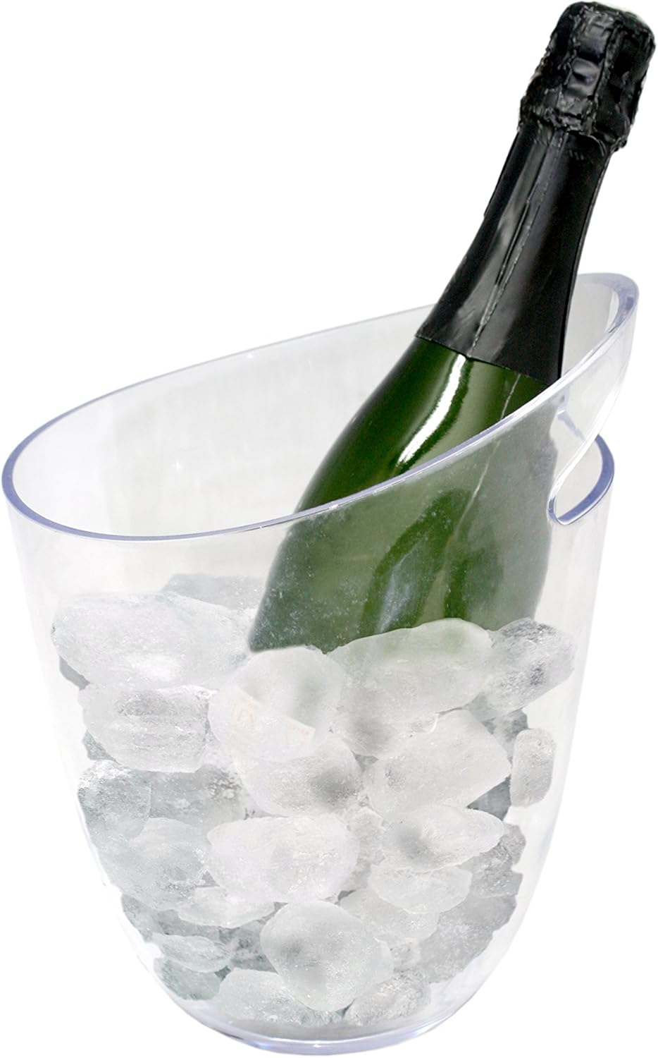 Vin Bouquet FIE 192 Sektk&amp;uumlhler, transparent, f&amp;uumlr eine Flasche, aus ABS, 20 x 20,5 x 24 cm, K