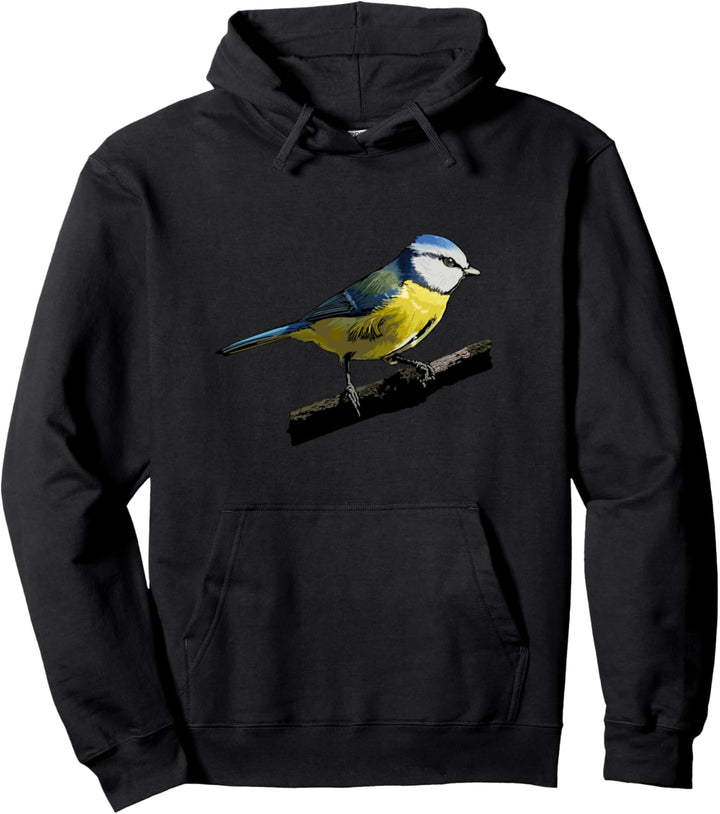 Blaumeise Vogel Beobachten Singvögel Meise Geschenk Pullover Hoodie