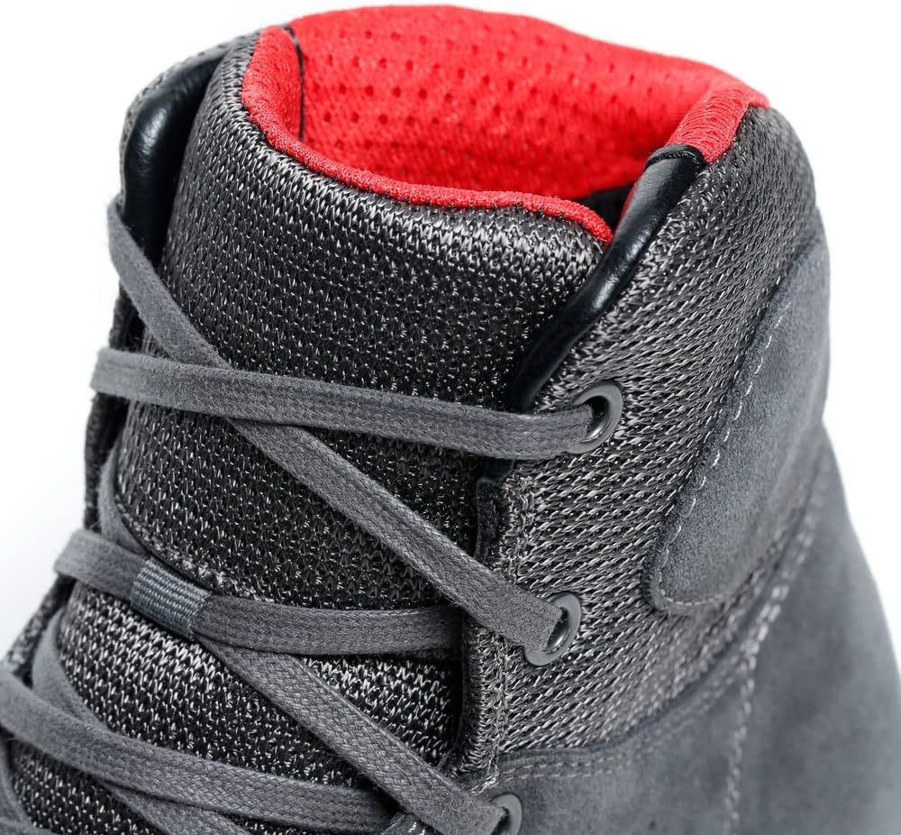 Dainese Herren Dover Gore-tex Schuhe Shoes 41 EU Schwarz Rot, 41 EU Schwarz Rot