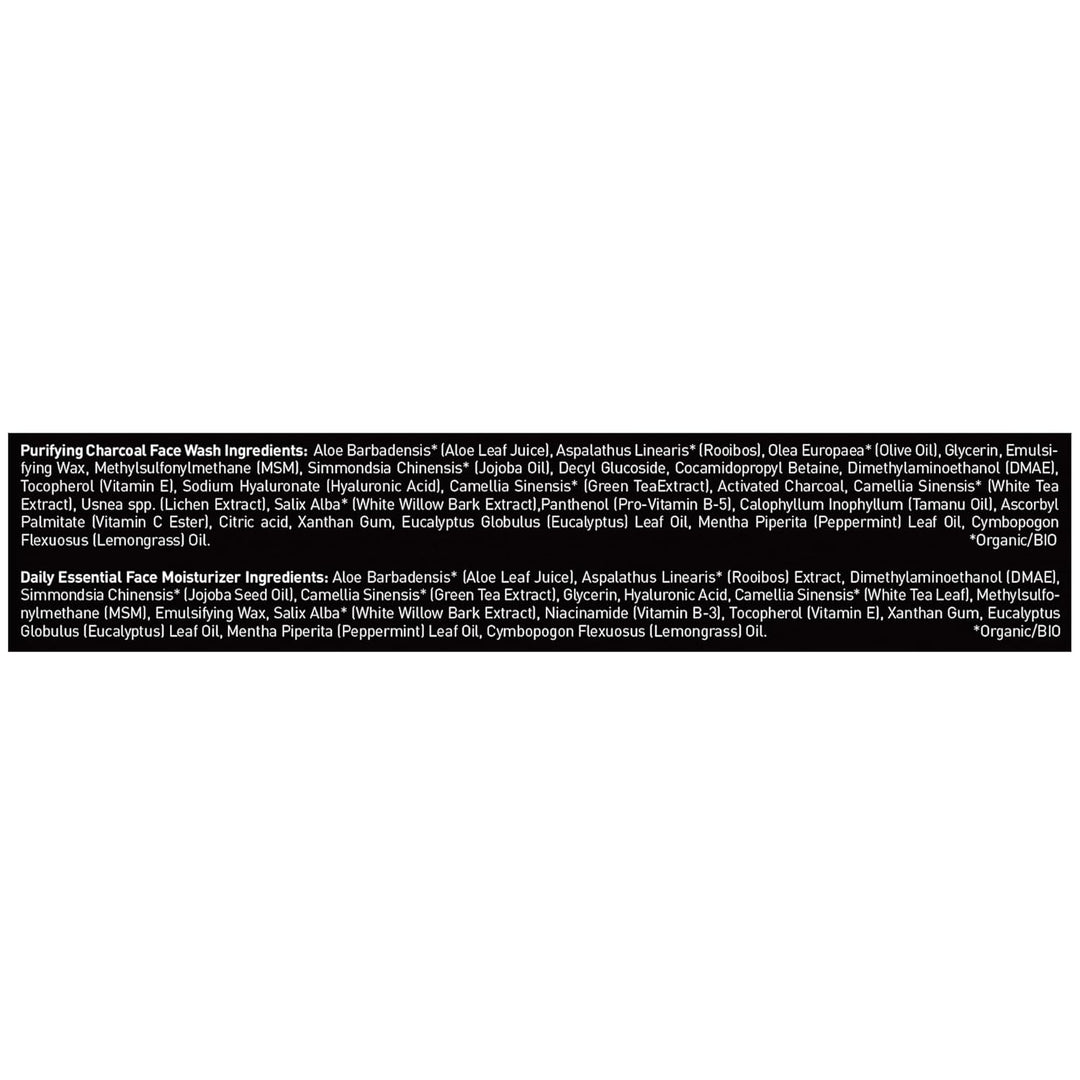 Brickell Men's Products täglich wesentliche gesichtspflege routine ii, purifying charcoal face wash