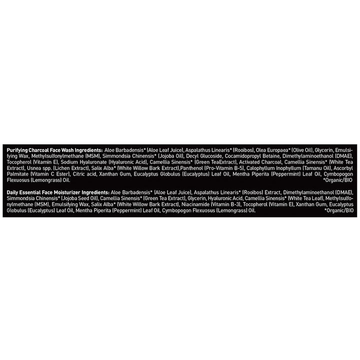 Brickell Men's Products täglich wesentliche gesichtspflege routine ii, purifying charcoal face wash