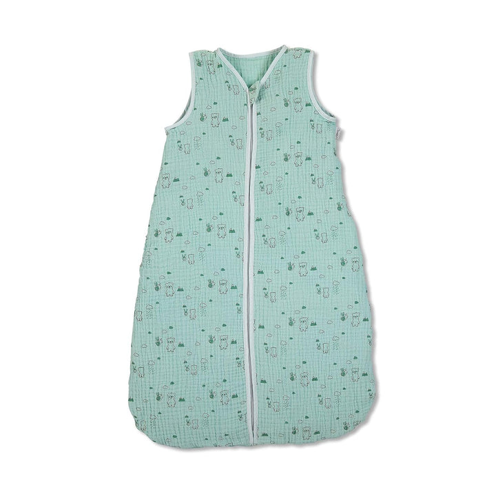 Sterntaler Musselin-Schlafsack, Bär Ben, Reissverschluss, Grösse: 70 cm 70 cm (1er Pack), 70 cm (1er