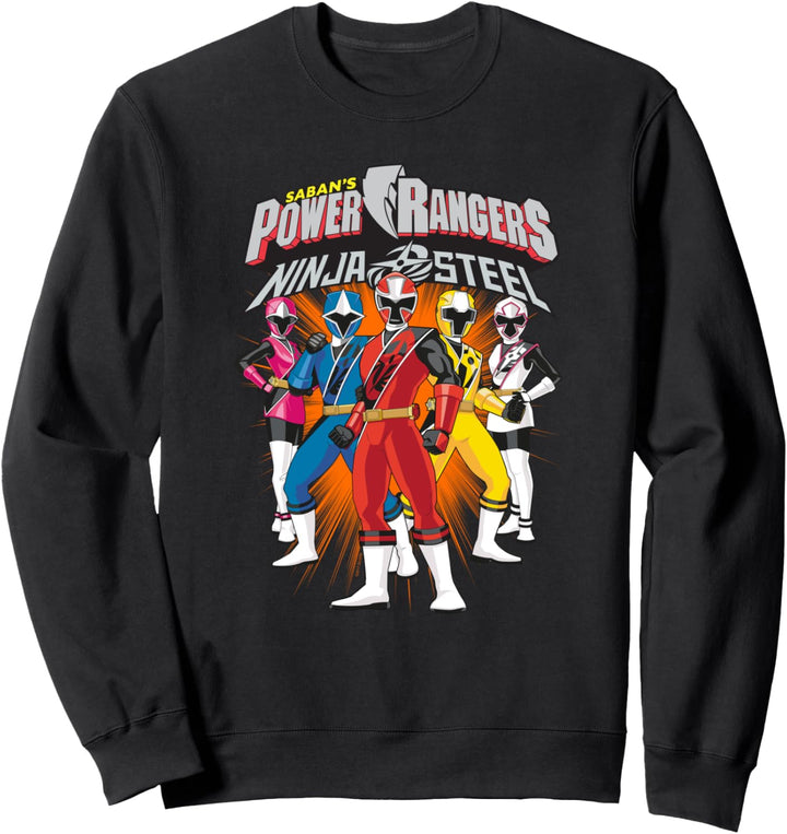 Power Rangers Ninja Steel Team Lineup Sweatshirt