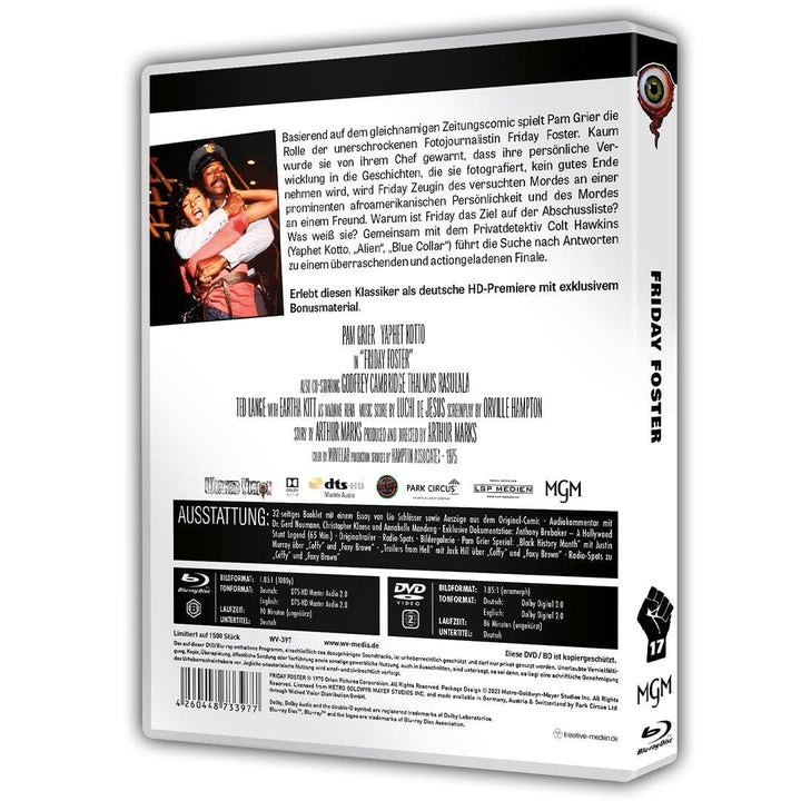 Friday Foster - Black Cinema Collection #17 - 2-Disc-Set - Limitiert auf 1500 Stück [Blu-ray], Blu-r
