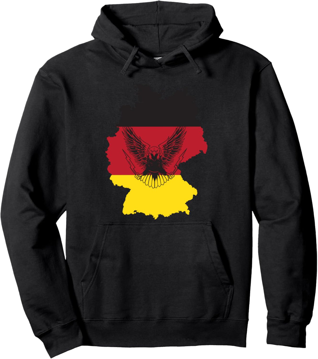 Deutschland Germany Fahne Adler Deutsch Flagge Geschenk Pullover Hoodie