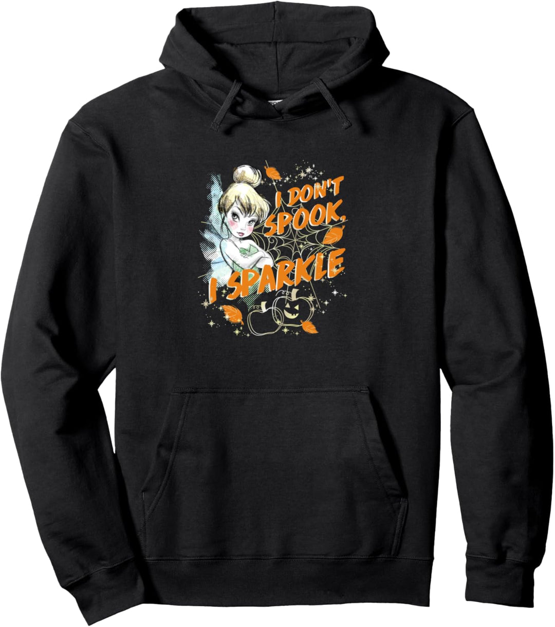 Disney Peter Pan Tinkerbell Halloween Sparkle Pullover Hoodie