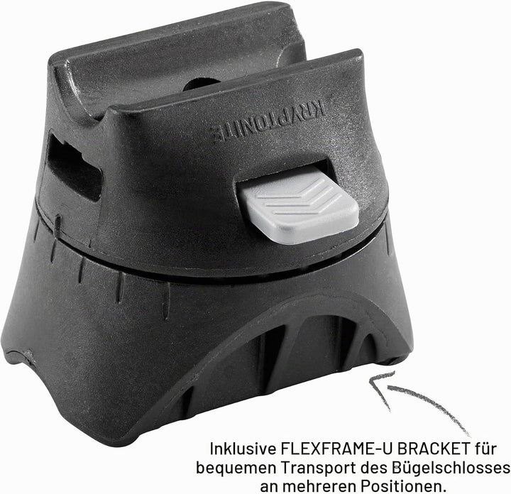 Kryptonite KRYPTOLOK LS Verschluss Mit Griff, schwarz/Silber, One Size Schwarz/ Silber, Schwarz/ Sil