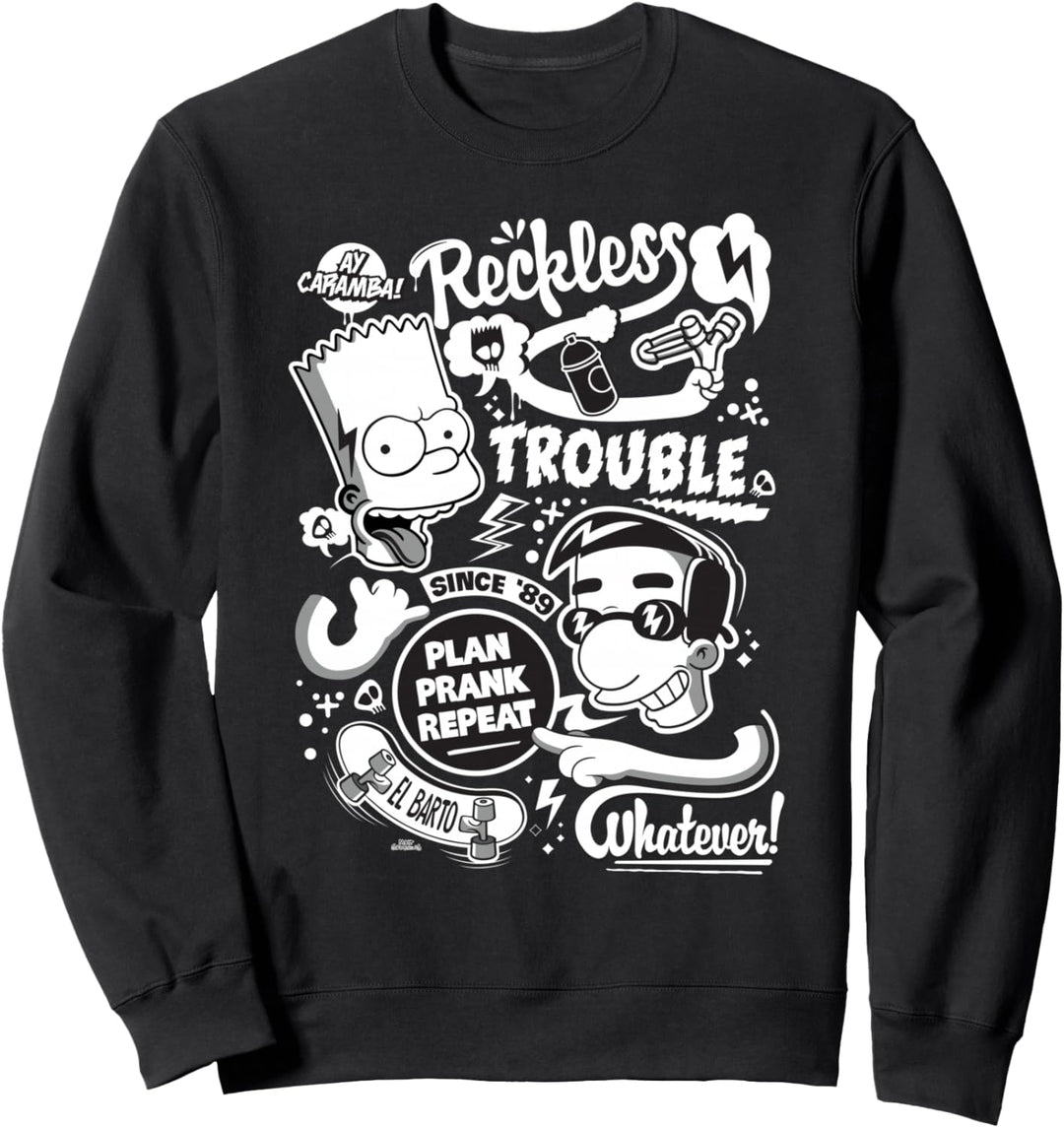 The Simpsons Bart and Milhouse Reckless Trouble Since &