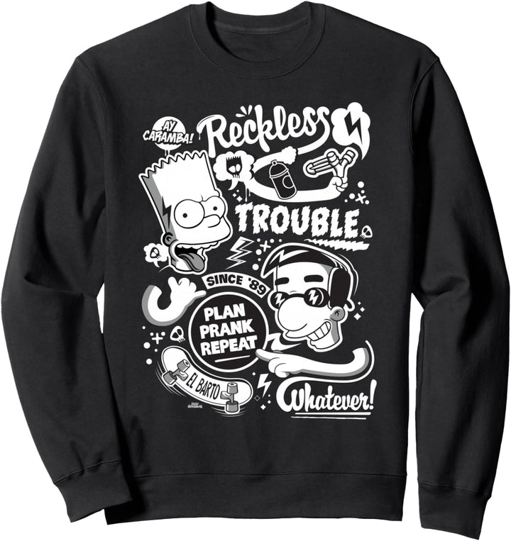 The Simpsons Bart and Milhouse Reckless Trouble Since &