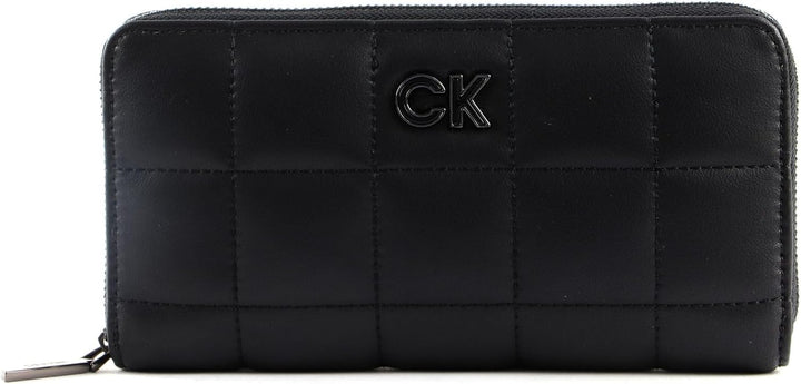 Calvin Klein Re-Lock Quilt Wallet CK Black