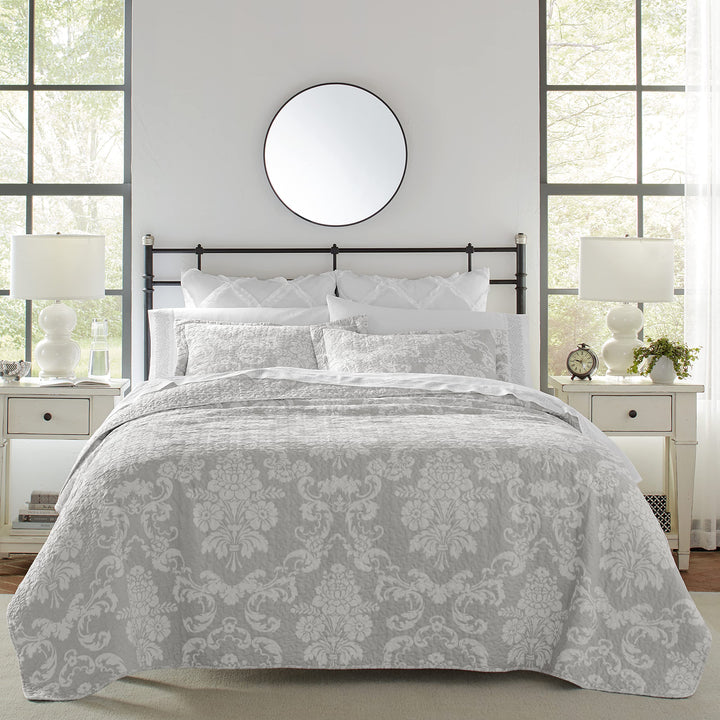 Laura Ashley Bettwäsche-Set aus Baumwolle, wendbar, mit passenden Kissenbezügen, leichte Heimdekorat