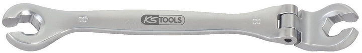KS Tools 518.0393 CHROME+ Doppelringschlüssel m.Gelenk, 27mm,offen