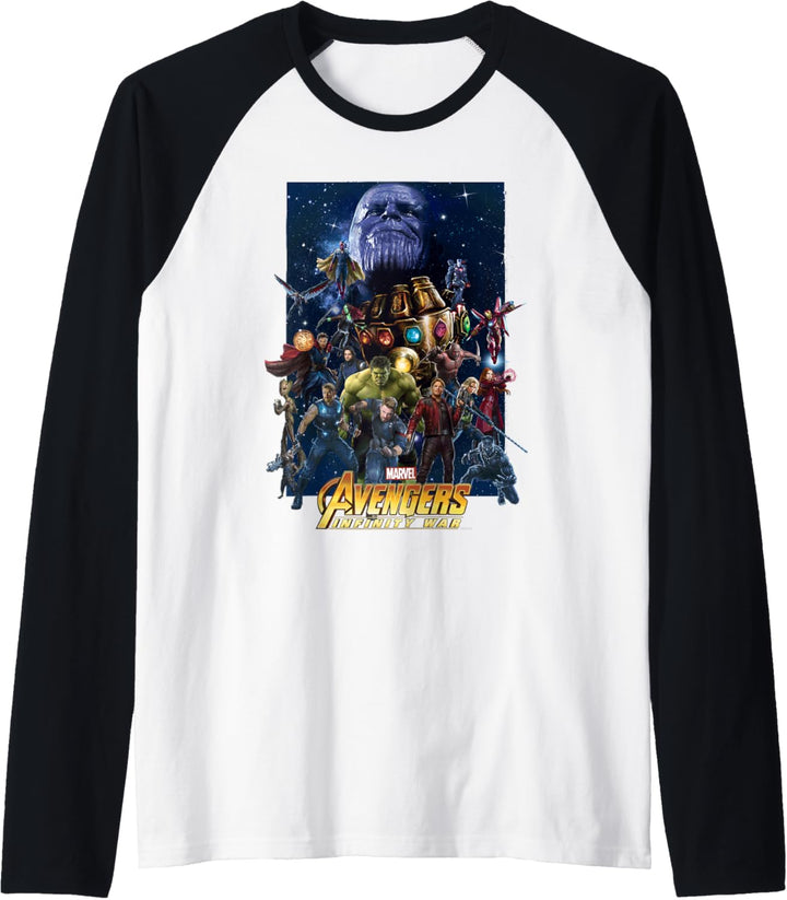 Marvel Avengers: Infinity War Group Shot Poster Raglan