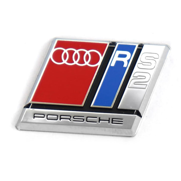Audi 8A0419685C Plakette RS2 Lenkrad Logo Emblem