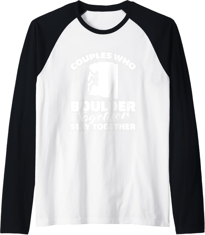 Bouldering Paar Klettersport Boulderer Kletterer - Bouldern Raglan