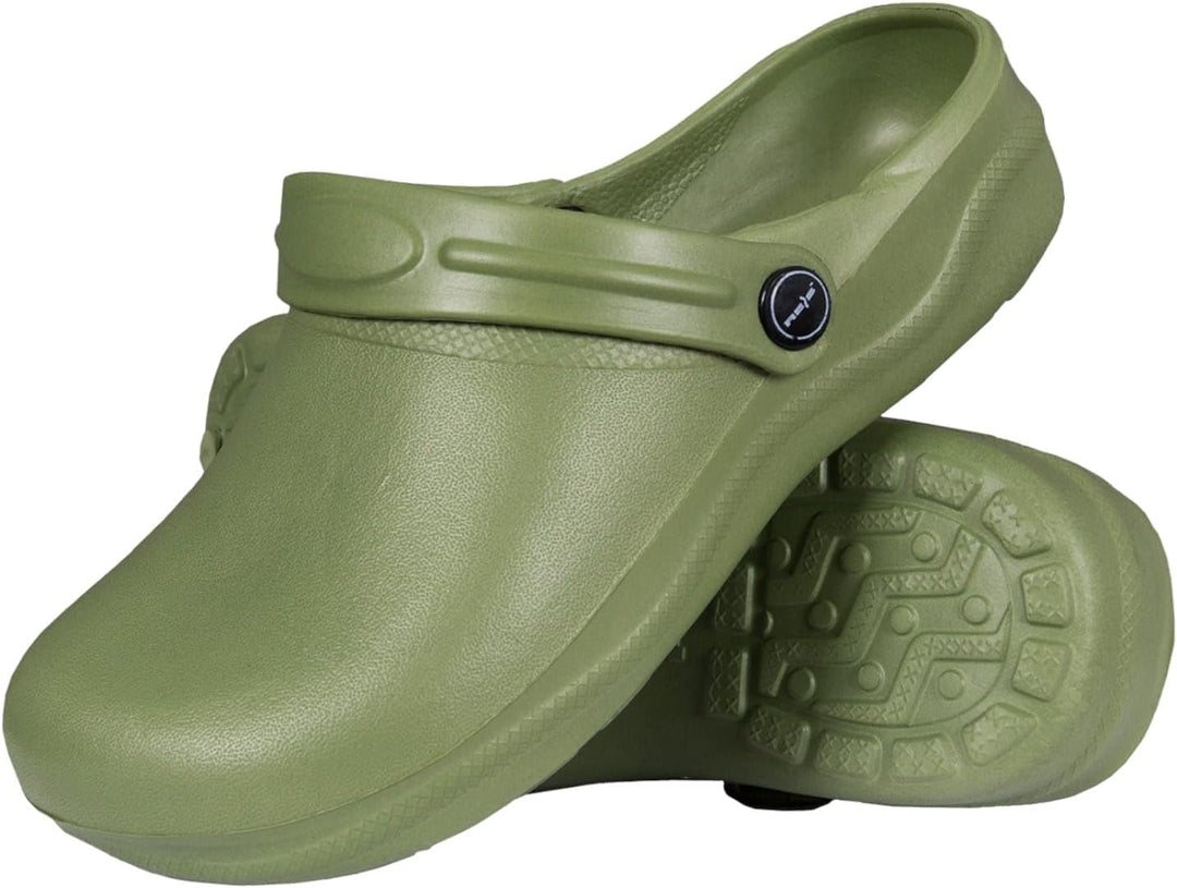 REIS Unisex Clogs &amp; Pantoletten, Grün