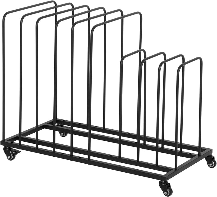 Kunst-Aufbewahrungsregal aus Metal, Mobile Kunst-Trockengestell mit Rollen Bremse, Kunstdruck-Präsen